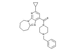 (4-benzylpiperazino)-(cyclopropylBLAHyl)methanone