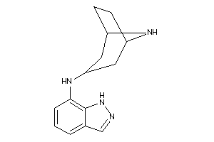 8-azabicyclo[3.2.1]octan-3-yl(1H-indazol-7-yl)amine