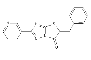 5-benzal-2-(3-pyridyl)thiazolo[2,3-e][1,2,4]triazol-6-one