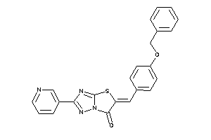 5-(4-benzoxybenzylidene)-2-(3-pyridyl)thiazolo[2,3-e][1,2,4]triazol-6-one
