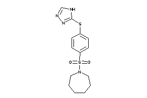 1-[4-(4H-1,2,4-triazol-3-ylthio)phenyl]sulfonylazepane