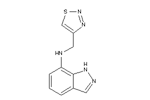 1H-indazol-7-yl(thiadiazol-4-ylmethyl)amine