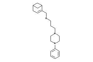1-[3-(4-bicyclo[3.1.1]hept-3-enylmethoxy)propyl]-4-phenyl-piperazine