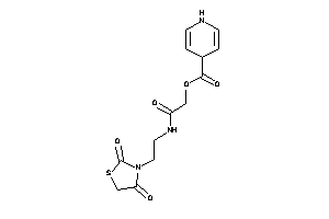 Image of 1,4-dihydropyridine-4-carboxylic Acid [2-[2-(2,4-diketothiazolidin-3-yl)ethylamino]-2-keto-ethyl] Ester
