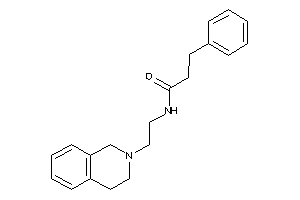 Image of N-[2-(3,4-dihydro-1H-isoquinolin-2-yl)ethyl]-3-phenyl-propionamide