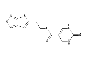 2-thioxo-3,4-dihydro-1H-pyrimidine-5-carboxylic Acid 2-thieno[2,3-c]isothiazol-5-ylethyl Ester