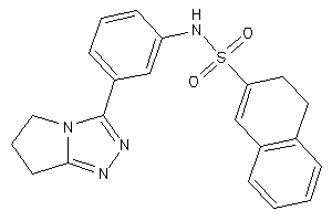 N-[3-(6,7-dihydro-5H-pyrrolo[2,1-c][1,2,4]triazol-3-yl)phenyl]-3,4-dihydronaphthalene-2-sulfonamide