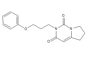 Image of 2-(3-phenoxypropyl)-6,7-dihydro-5H-pyrrolo[2,1-f]pyrimidine-1,3-quinone