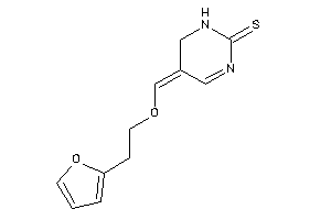 5-[2-(2-furyl)ethoxymethylene]-1,6-dihydropyrimidine-2-thione
