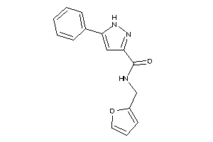 Image of N-(2-furfuryl)-5-phenyl-1H-pyrazole-3-carboxamide