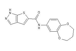 N-(3,4-dihydro-2H-1,5-benzodioxepin-7-yl)-1H-thieno[2,3-c]pyrazole-5-carboxamide