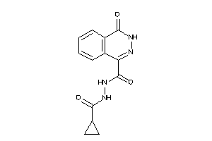 N'-(cyclopropanecarbonyl)-4-keto-3H-phthalazine-1-carbohydrazide