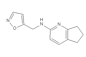 Isoxazol-5-ylmethyl(1-pyrindan-2-yl)amine