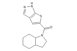 2,3,3a,4,5,6,7,7a-octahydroindol-1-yl(1H-thieno[2,3-c]pyrazol-5-yl)methanone