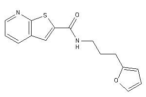 N-[3-(2-furyl)propyl]thieno[2,3-b]pyridine-2-carboxamide