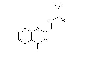 N-[(4-keto-3H-quinazolin-2-yl)methyl]cyclopropanecarboxamide