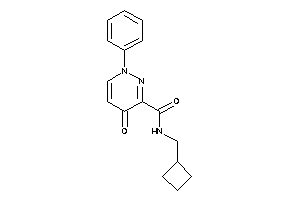 Image of N-(cyclobutylmethyl)-4-keto-1-phenyl-pyridazine-3-carboxamide