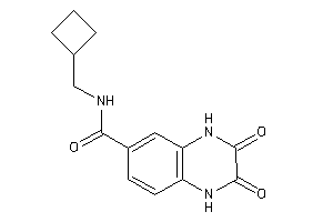 N-(cyclobutylmethyl)-2,3-diketo-1,4-dihydroquinoxaline-6-carboxamide