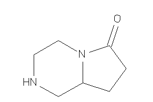 2,3,4,7,8,8a-hexahydro-1H-pyrrolo[1,2-a]pyrazin-6-one