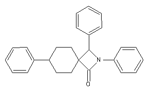 1,2,7-triphenyl-2-azaspiro[3.5]nonan-3-one