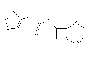 N-(8-keto-5-thia-1-azabicyclo[4.2.0]oct-2-en-7-yl)-2-thiazol-4-yl-acetamide