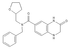 N-benzyl-3-keto-N-(tetrahydrofurfuryl)-2,4-dihydro-1H-quinoxaline-6-carboxamide