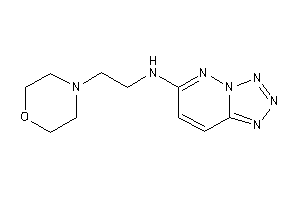 Image of 2-morpholinoethyl(tetrazolo[5,1-f]pyridazin-6-yl)amine