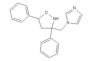 Image of 3-(imidazol-1-ylmethyl)-3,5-diphenyl-isoxazolidine