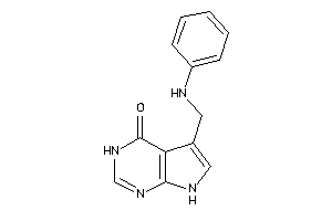 Image of 5-(anilinomethyl)-3,7-dihydropyrrolo[2,3-d]pyrimidin-4-one