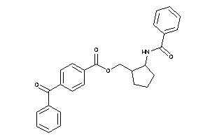 4-benzoylbenzoic Acid (2-benzamidocyclopentyl)methyl Ester