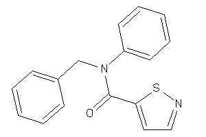 N-benzyl-N-phenyl-isothiazole-5-carboxamide