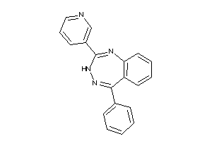 5-phenyl-2-(3-pyridyl)-3H-1,3,4-benzotriazepine