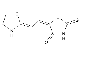 Image of 5-(2-thiazolidin-2-ylideneethylidene)-2-thioxo-oxazolidin-4-one