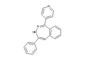 2-phenyl-5-(4-pyridyl)-3H-1,3,4-benzotriazepine