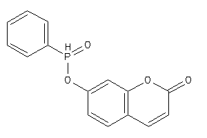 7-phenylphosphonoyloxycoumarin