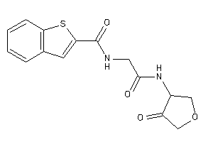 N-[2-keto-2-[(4-ketotetrahydrofuran-3-yl)amino]ethyl]benzothiophene-2-carboxamide