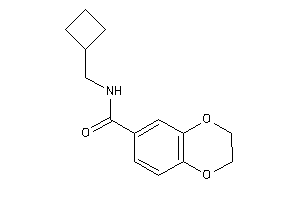 N-(cyclobutylmethyl)-2,3-dihydro-1,4-benzodioxine-6-carboxamide