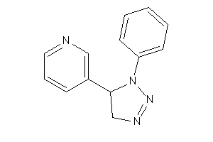 3-(3-phenyl-4,5-dihydrotriazol-4-yl)pyridine