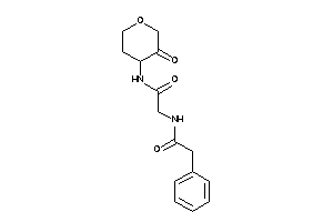 N-(3-ketotetrahydropyran-4-yl)-2-[(2-phenylacetyl)amino]acetamide