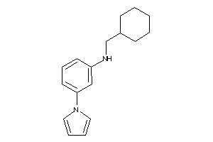 Cyclohexylmethyl-(3-pyrrol-1-ylphenyl)amine
