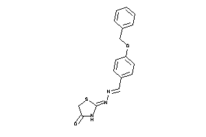 Image of 2-[(4-benzoxybenzylidene)hydrazono]thiazolidin-4-one