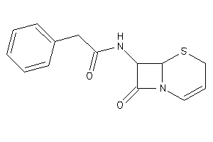 Image of N-(8-keto-5-thia-1-azabicyclo[4.2.0]oct-2-en-7-yl)-2-phenyl-acetamide