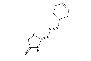 2-(cyclohex-3-en-1-ylmethylenehydrazono)thiazolidin-4-one