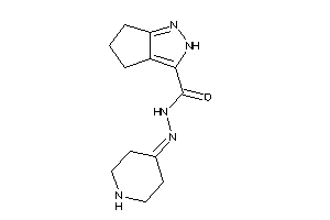 N-(4-piperidylideneamino)-2,4,5,6-tetrahydrocyclopenta[c]pyrazole-3-carboxamide