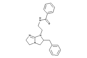 N-[2-(2-benzyl-2,3,5,6-tetrahydroimidazo[1,2-a]imidazol-1-yl)ethyl]benzamide