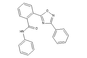 Image of N-phenyl-2-(3-phenyl-1,2,4-oxadiazol-5-yl)benzamide