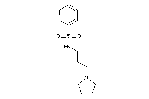 N-(3-pyrrolidinopropyl)benzenesulfonamide