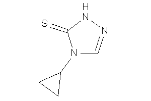 Image of 4-cyclopropyl-1H-1,2,4-triazole-5-thione