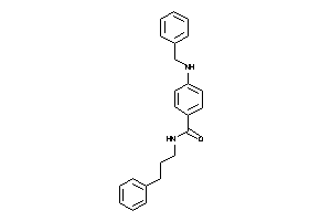 4-(benzylamino)-N-(3-phenylpropyl)benzamide