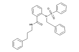 Image of 2-[benzyl(besyl)amino]-N-(3-phenylpropyl)benzamide
